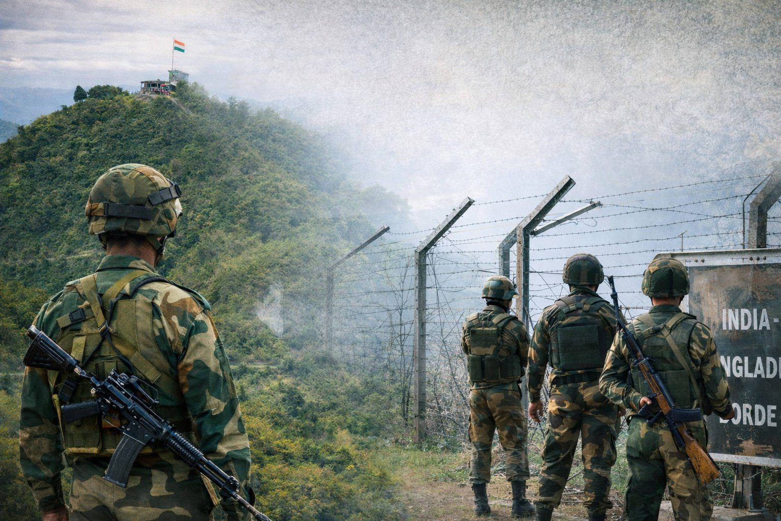 Indian Army Explores New Base In Mizoram Amid Border Security Review