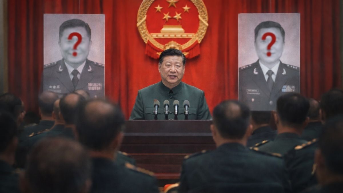 China’s Anti-Corruption Drive Deepens As PLA Air Force Chief, Political Commissar Skip Xi-Led Ceremony