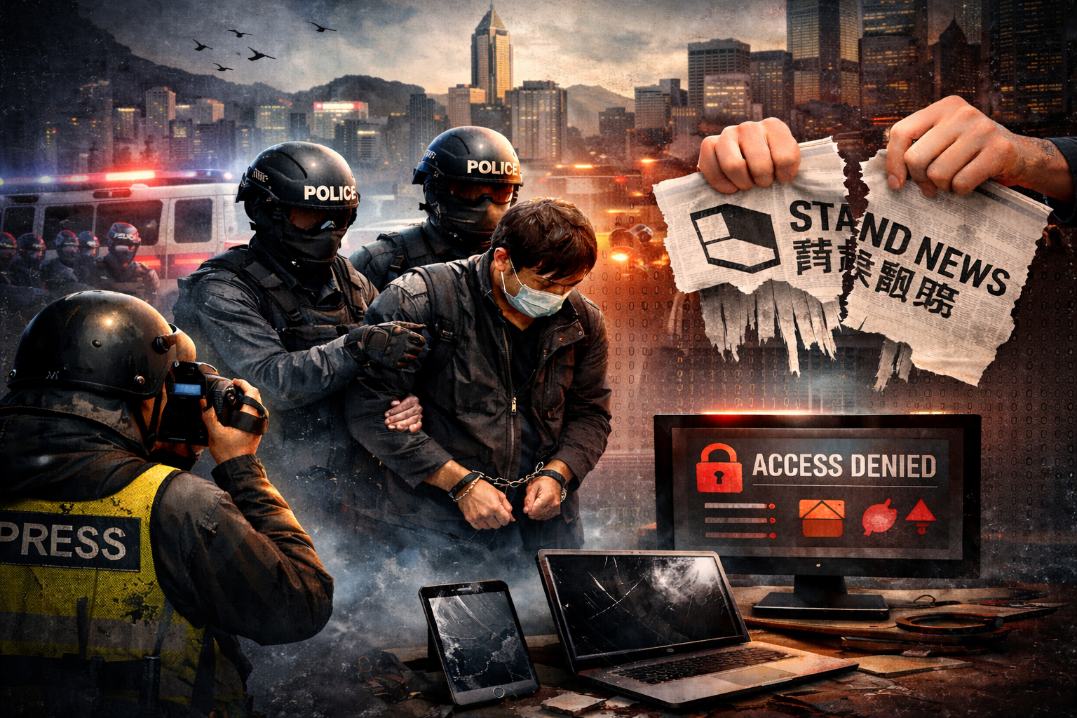 How Hong Kong Learned to Shut Down the Press Without Banning It