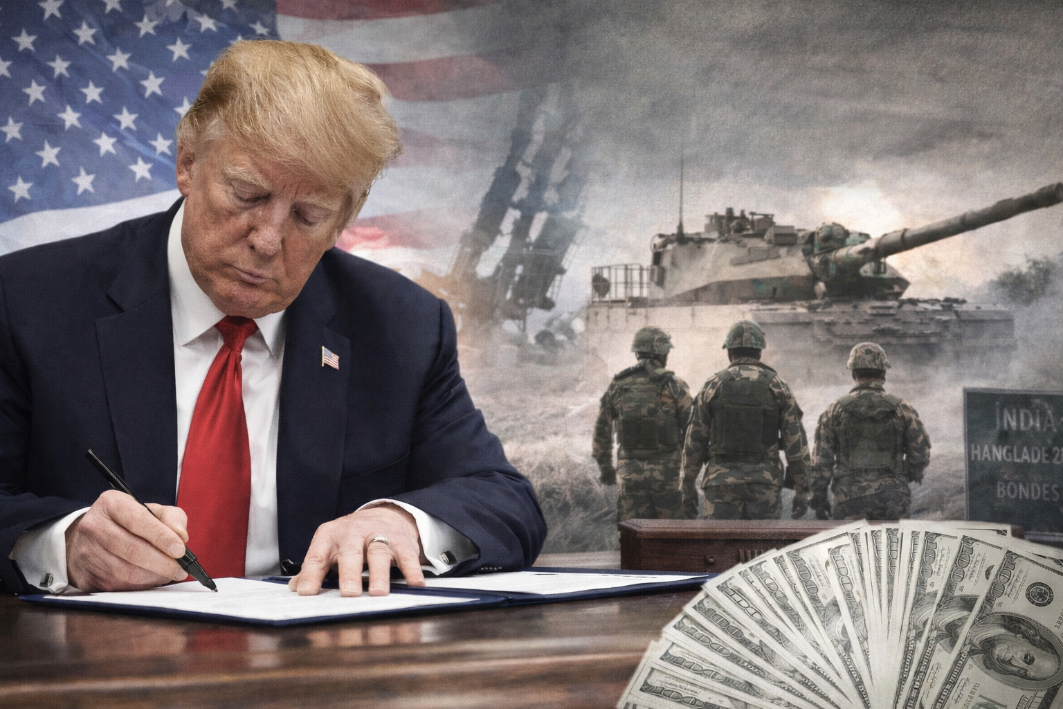 Trump Signs Near-$1 Trillion US Defence Bill, Backing Ukraine Aid And Europe Security Curbs