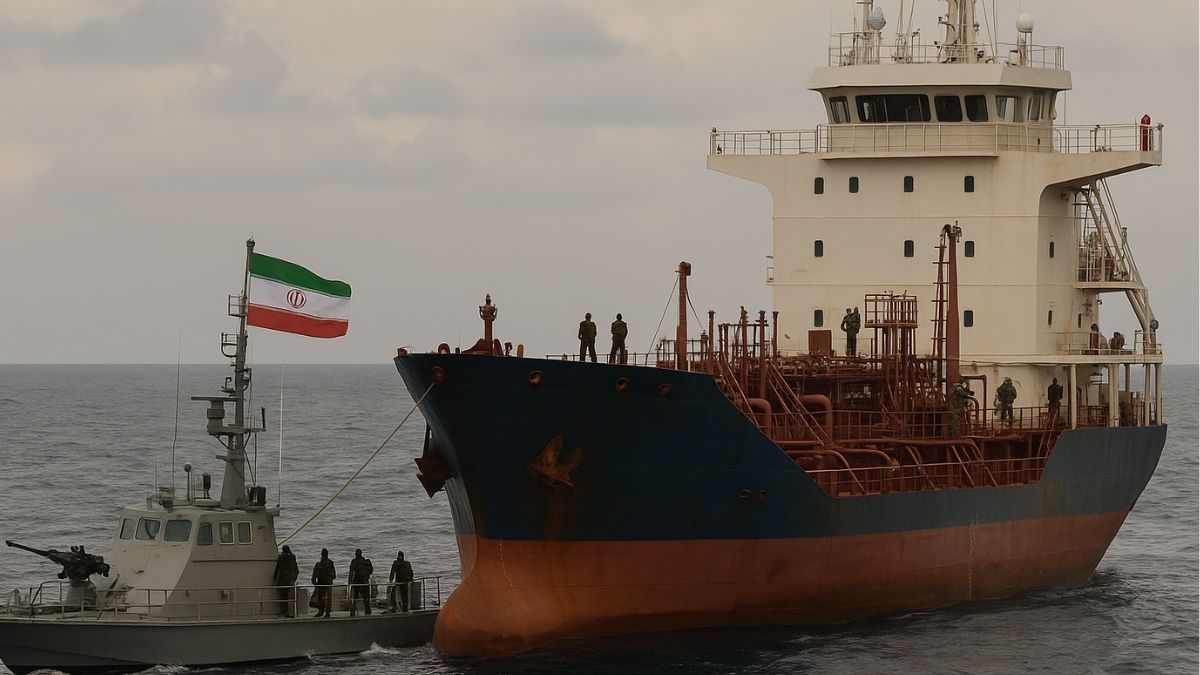 Iran Seizes Oil Tanker with Indian Crew in Gulf of Oman, Raising Fresh Fears Over Maritime Tensions