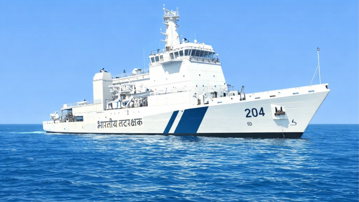 ‘Samudra Pratap’ Joins Fleet: Indian Coast Guard Inducts First PCV To Boost Pollution Response