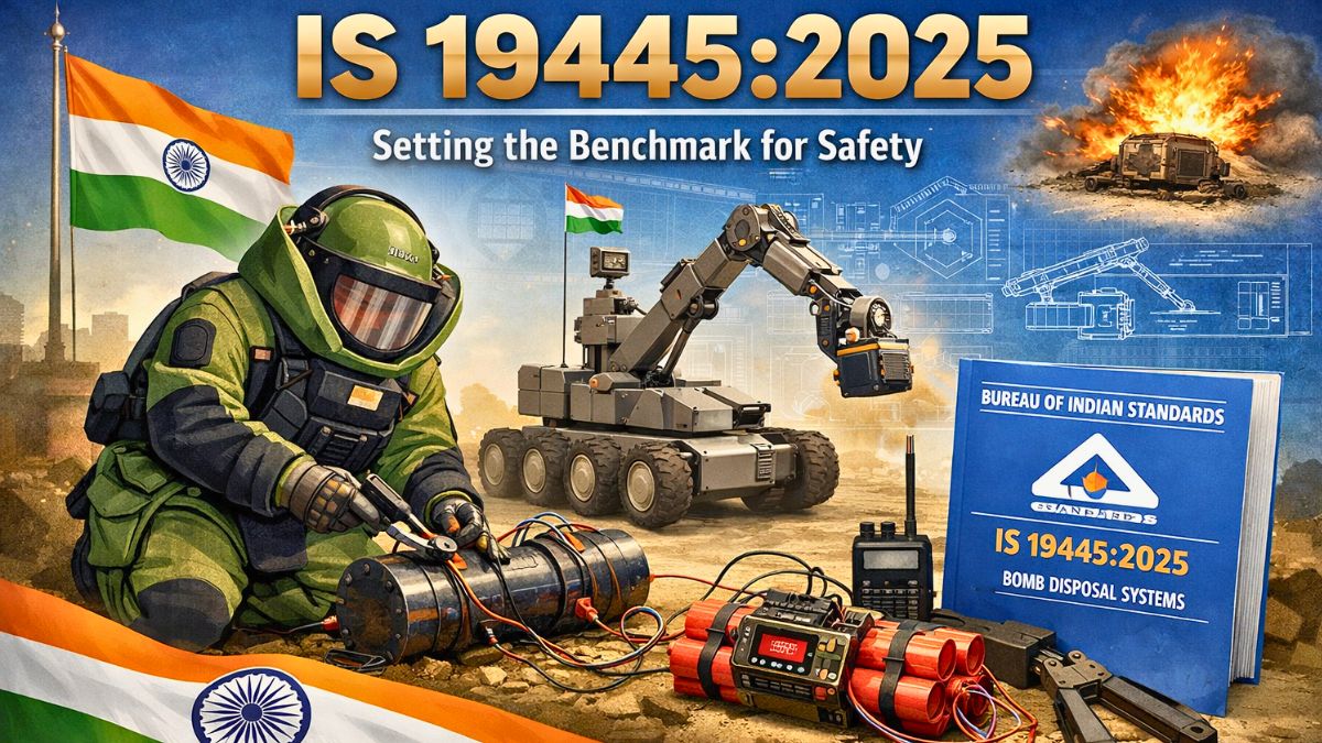 IS 19445:2025 – India Sets Benchmark For Bomb Disposal Safety With Dedicated National Standard