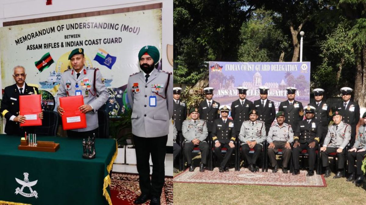 To Boost Inter-Force Synergy, Security Coordination, ICG Delegation Visits Assam Rifles; Sign Landmark MoU