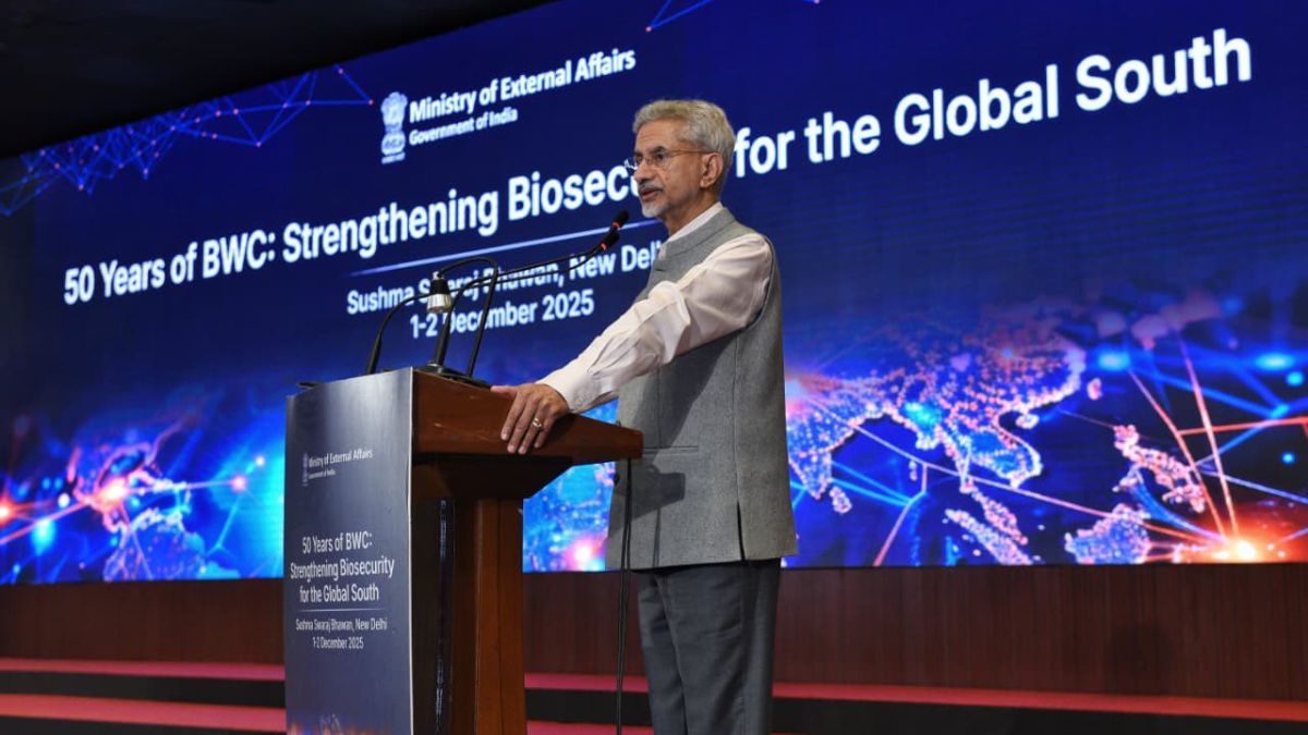Biological Threat Moves Fast, Defies Borders: Jaishankar Flags Need To Modernise Biological Weapons Convention