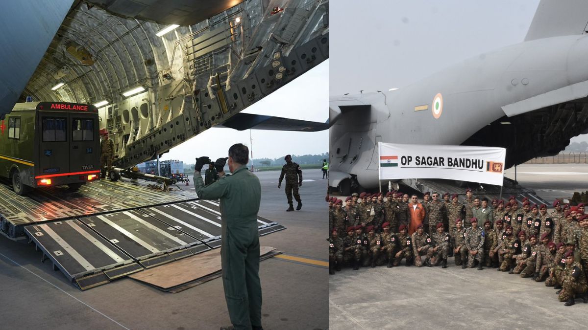 India Leads HADR Mission In Sri Lanka: IAF’s C-17 With Modular Field Hospital, INS Vikrant, Udyagiri In Colombo