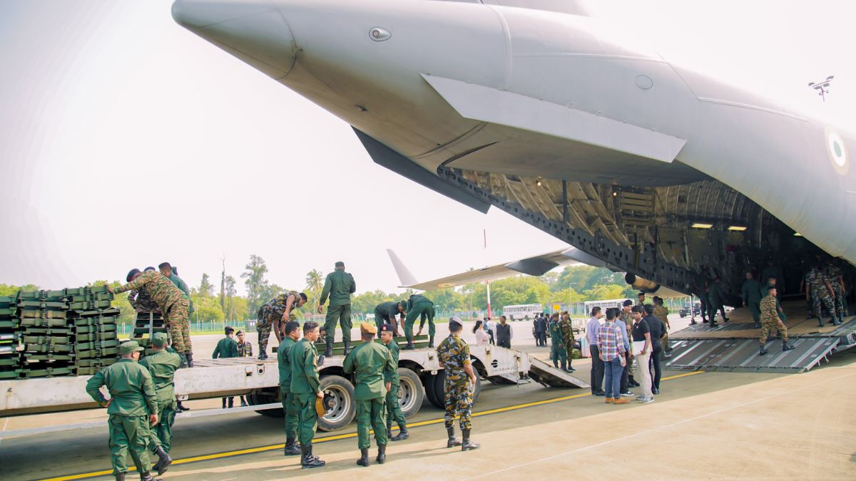 IAF’s C-17 Globemaster Flies 65-Tonne Bailey Bridge To Sri Lanka As India Expands Op Sagar Bandhu Beyond Rescue
