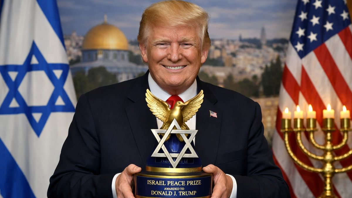 A First In 80 Years Honour For Trump! No Nobel, But US President Gets The Peace Prize From Israel