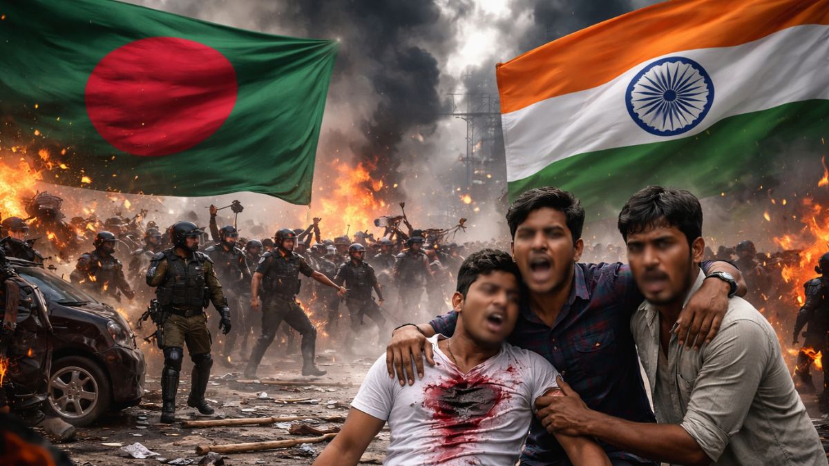 Bangladesh Violence Escalates As Another Student Leader Shot, As India rejects Dhaka claims