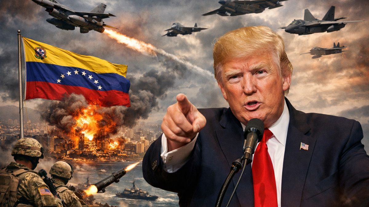 Naval Blockade, Oil Tanker Seizures And Now Dock Strike! Trump Claims First Land Strike In Venezuela