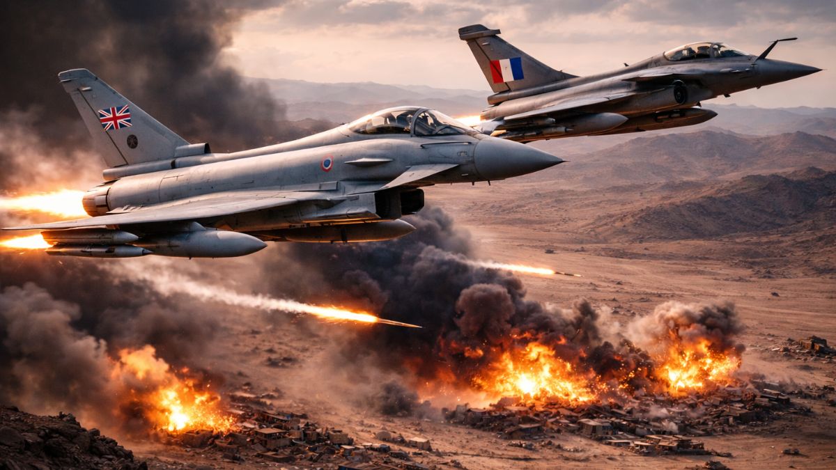UK And France Launch Joint Airstrikes On ISIS Targets In Syria To Prevent Militant Resurgence