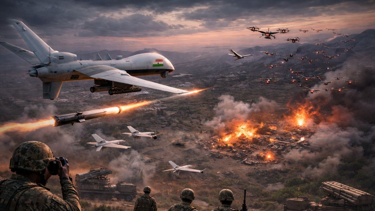 Indian Army Unleashes ‘Shaktibaan’: 20 New Drone Regiments To Strike Targets Up To 500 Km, Redefining Modern Warfare