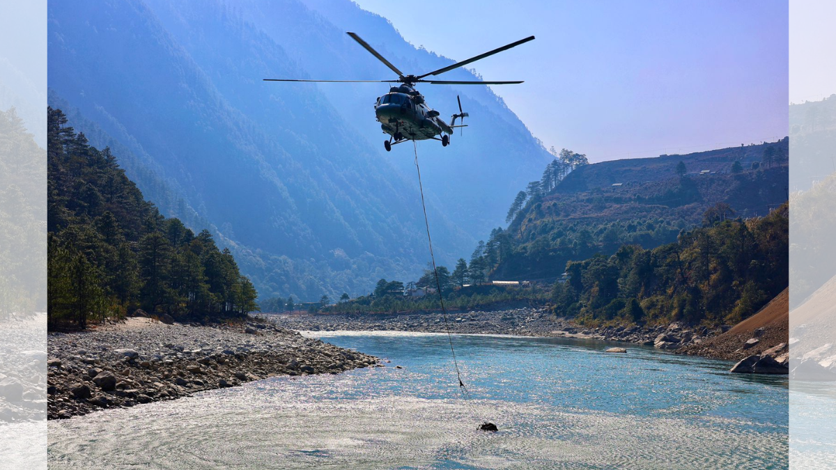 Indian Air Force Fights Forest Fire In Arunachal Pradesh, Drops 12,000 Litres Water From 9,500 Feet
