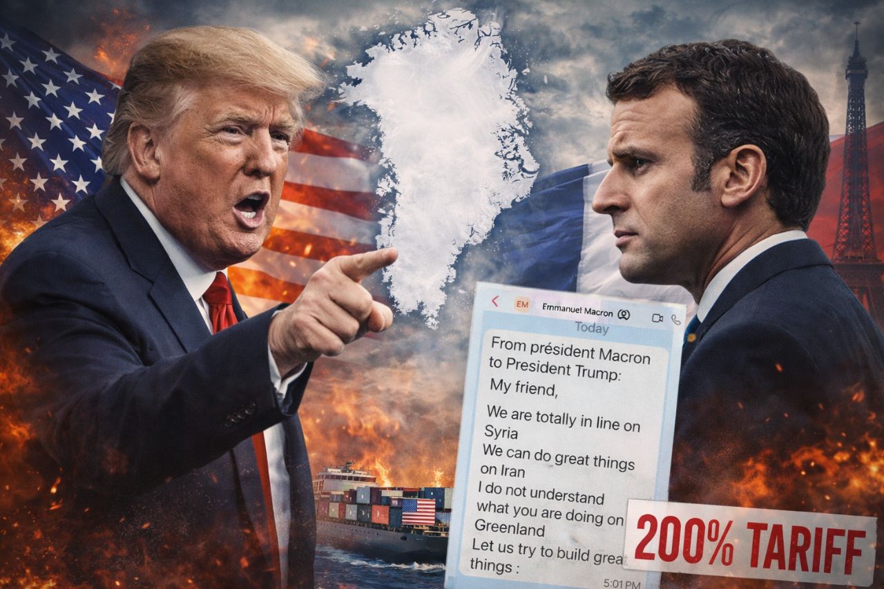 Trump Targets Macron With Tariffs, Refuses To Join Greenland Talks Called By France
