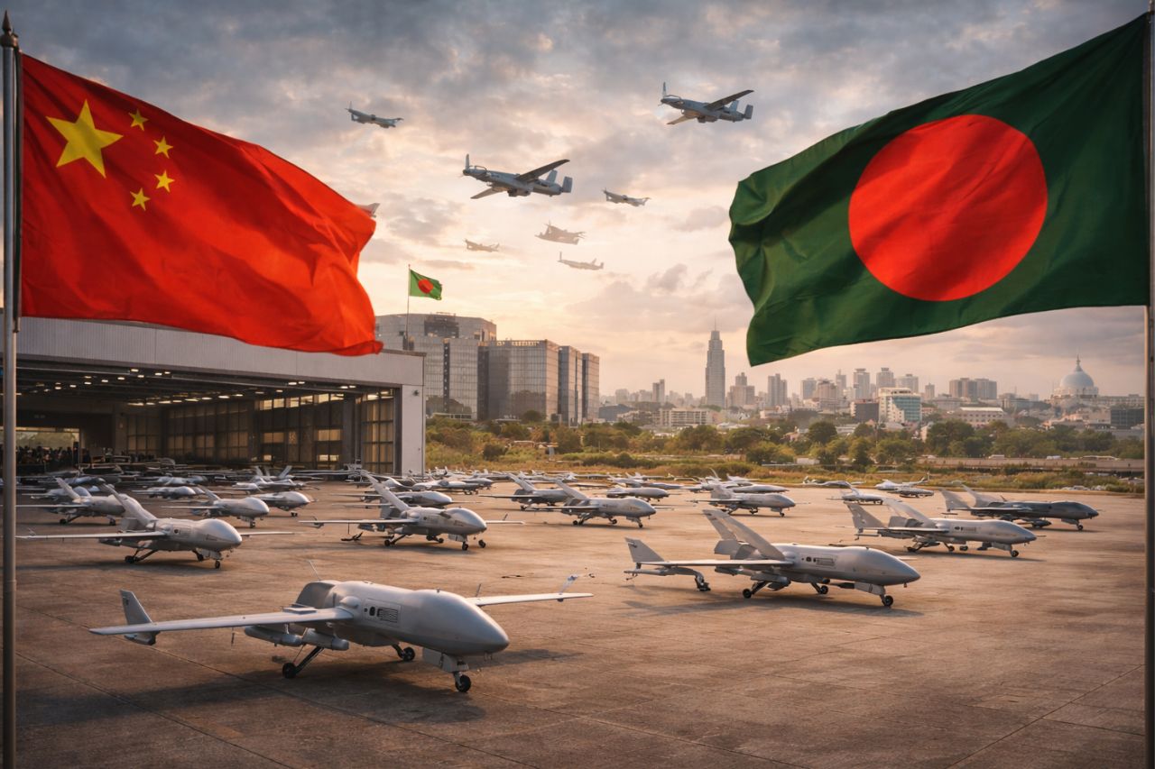 China Enters Bangladesh Defence Industrial Complex With UAV Production Plant