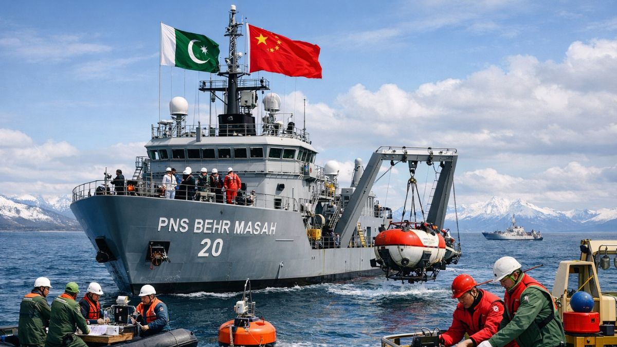 Pakistan Navy Deploys PNS Behr Masah In Joint Ocean Mission With China: Science And Strategy At Sea!