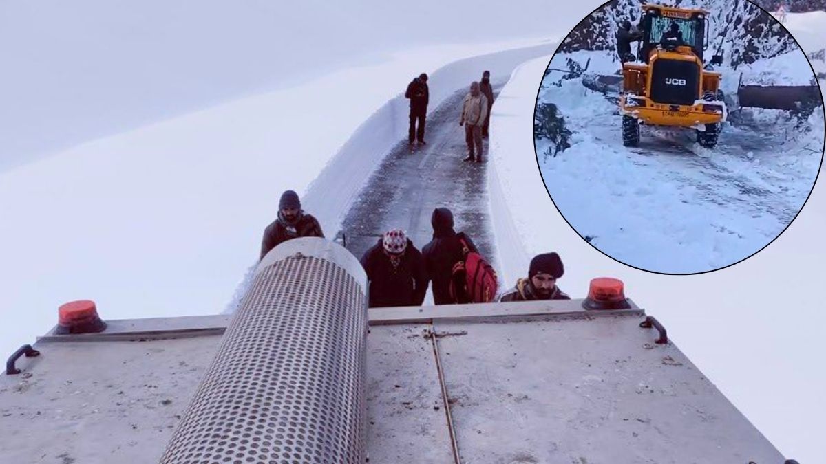 Border Roads Organisation rescue, BRO snow clearance Jammu Kashmir, Chattergala Pass rescue operation, BRO high altitude operations, bro rescues army personnel, Indian Army rescue Jammu kashmir snowfall, Jammu kashmir snowfall, Bhaderwah Chamba road snow clearance, BRO defence infrastructure India, BRO works in sub-zero temperatures, Rajouri Pir Panjal road clearance, BRO strategic roads Jammu Kashmir, Indian defence logistics Himalayas