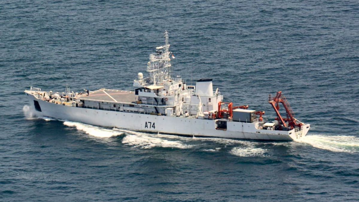 INS Sagardhwani Sails On Sagar Maitri-5, Advancing India’s Underwater Domain Awareness