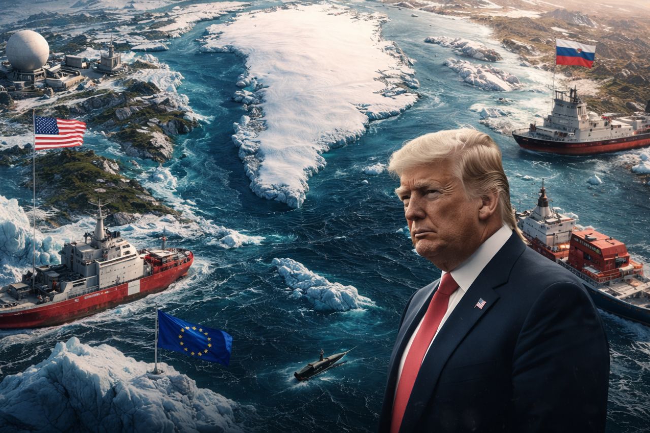 Greenland’s Sea Routes Trigger High-Stakes Geopolitics After Trump Announces Tariffs On Europe