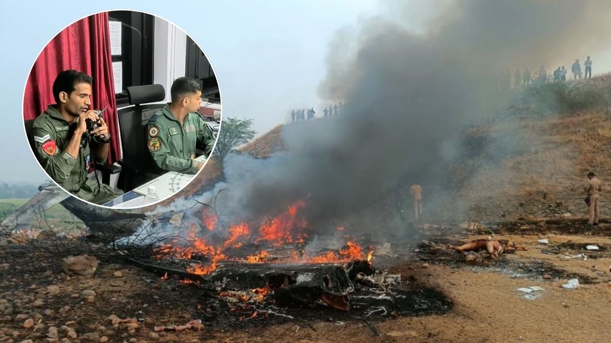 IAF’s Air Warriors Providing ATC, Meteorological Services At Baramati Airport After Horrific Plane Crash