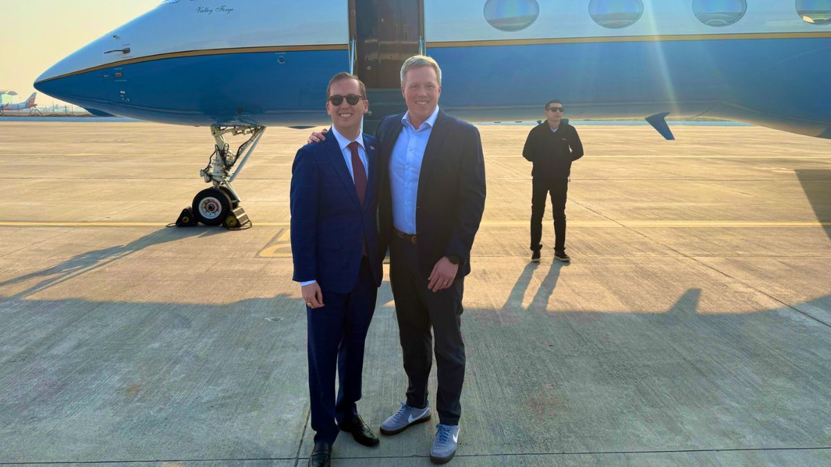 US Army Secretary Daniel Driscoll Gets ‘Very Warm Welcome’ From Ambassador Sergio Gor On India Visit