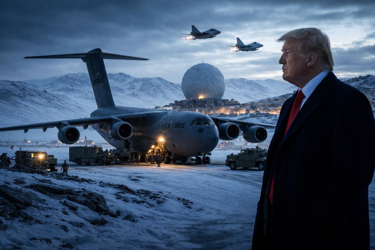 Trump Deploys Military Aircraft In Greenland As Tensions With Europe Rise Over Island’s Control