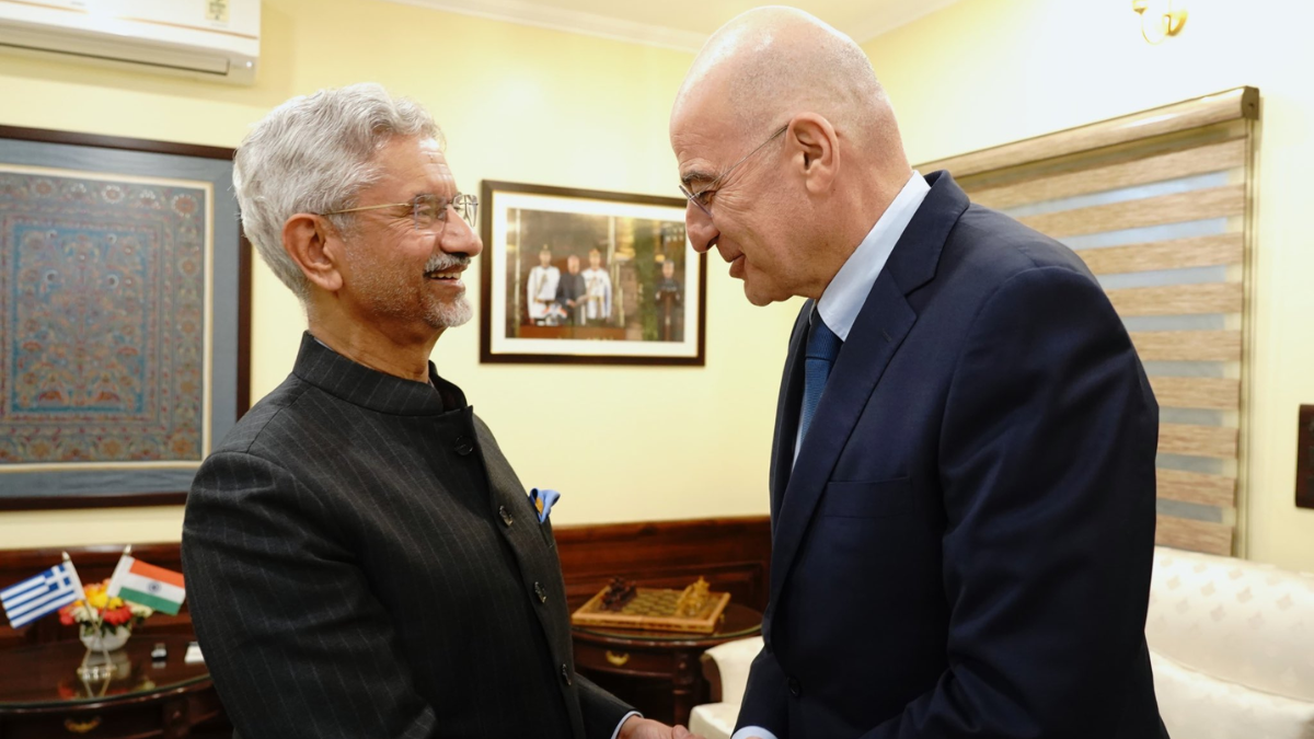 Greek Defence Minister Meets EAM Jaishankar, Holds Wide-Ranging Security Talks