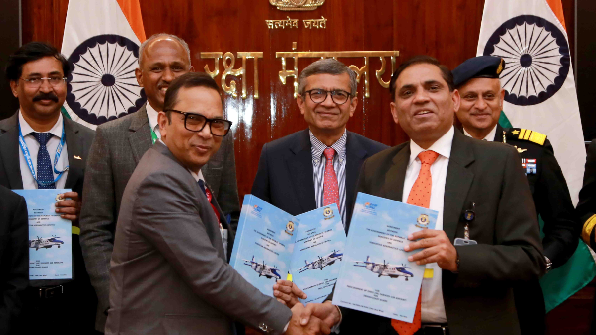 MoD Signs Rs 2,312 Crore Contract with HAL for Eight Dornier 228 Aircraft for Coast Guard
