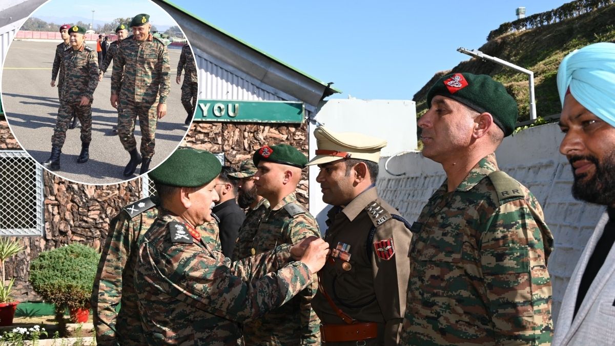 Army Chief General Dwivedi Reviews Counter-Terror Ops In J&K, Signals Tech-Driven Push to Secure Border Belt