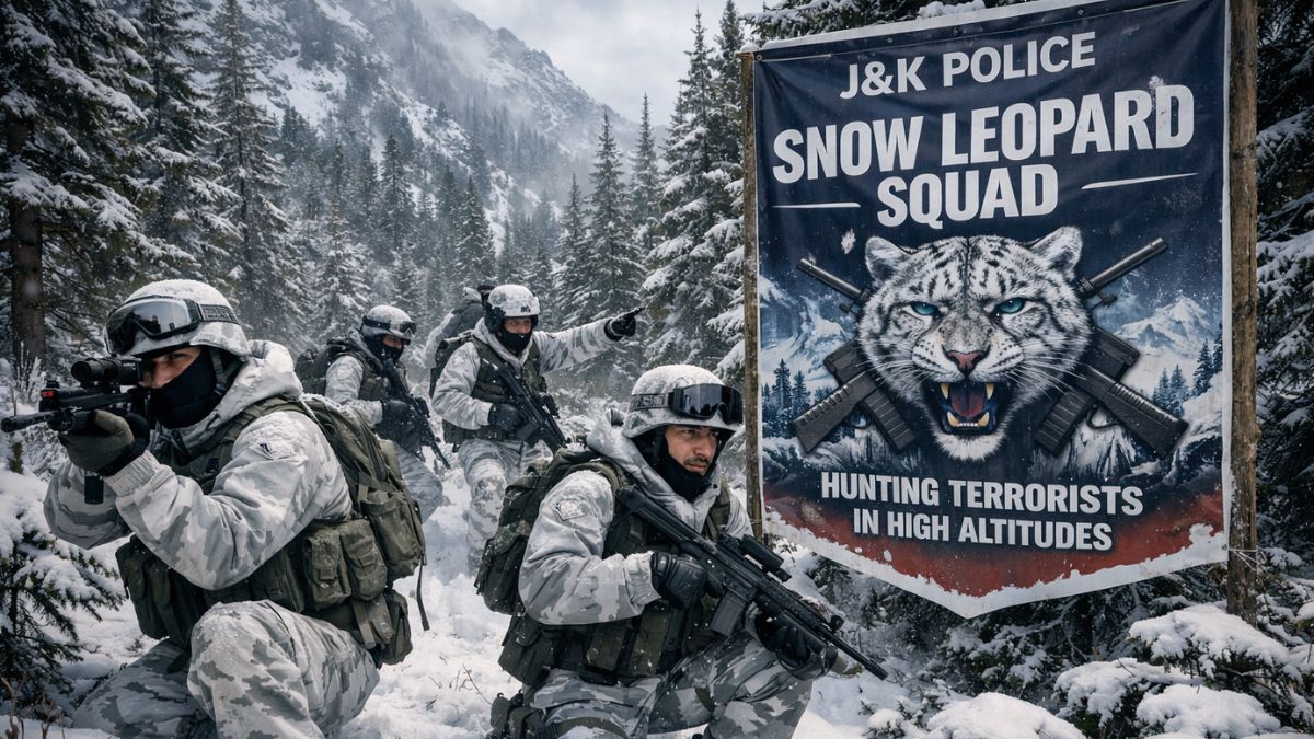 Snow Leopard Squad: J&K Police Unveil Elite High-Altitude Unit To Catch Terrorists In Mountain Hideouts