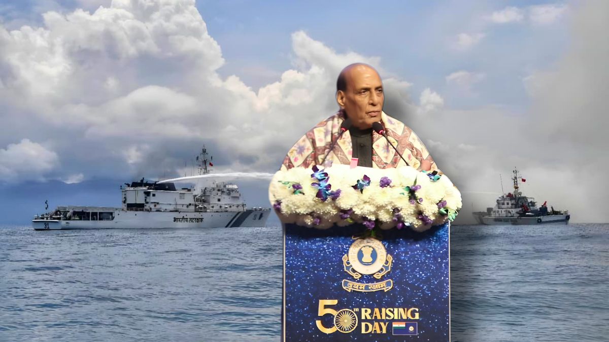 Strongest Pillars Of National Security: Rajnath Singh Hails ICG’s Frontline Role In Op Sindoor, Maritime Security