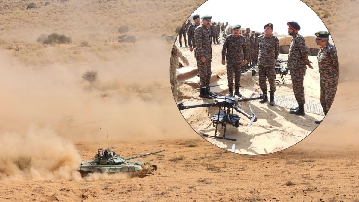 Live Kamikaze Drone Strikes To Munition Delivery: Exercise Rudra Shakti 2026 Reaffirms Army’s Modernisation Drive