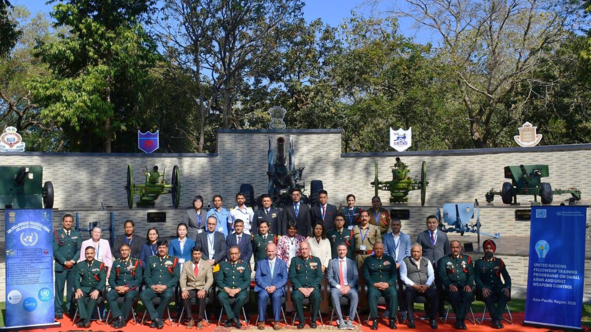 Indian Army Hosts UN Arms Control Fellowship In Jabalpur To Enhance Capacity To Address Illicit Small Arms Trade