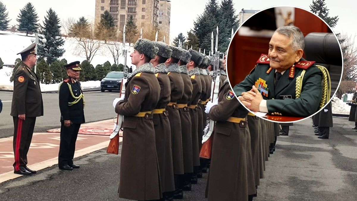 CDS Chauhan Holds Talks With Armenian Defence Minister After Receiving Ceremonial Welcome, Guard Of Honour In Yerevan