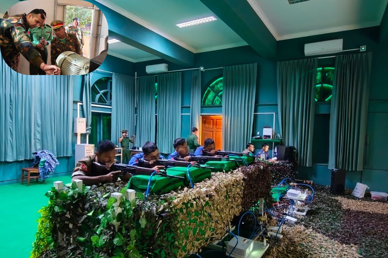 Indian Army Installs Infantry Weapon Training Simulator At Myanmar Combat School, Boosting Military Cooperation