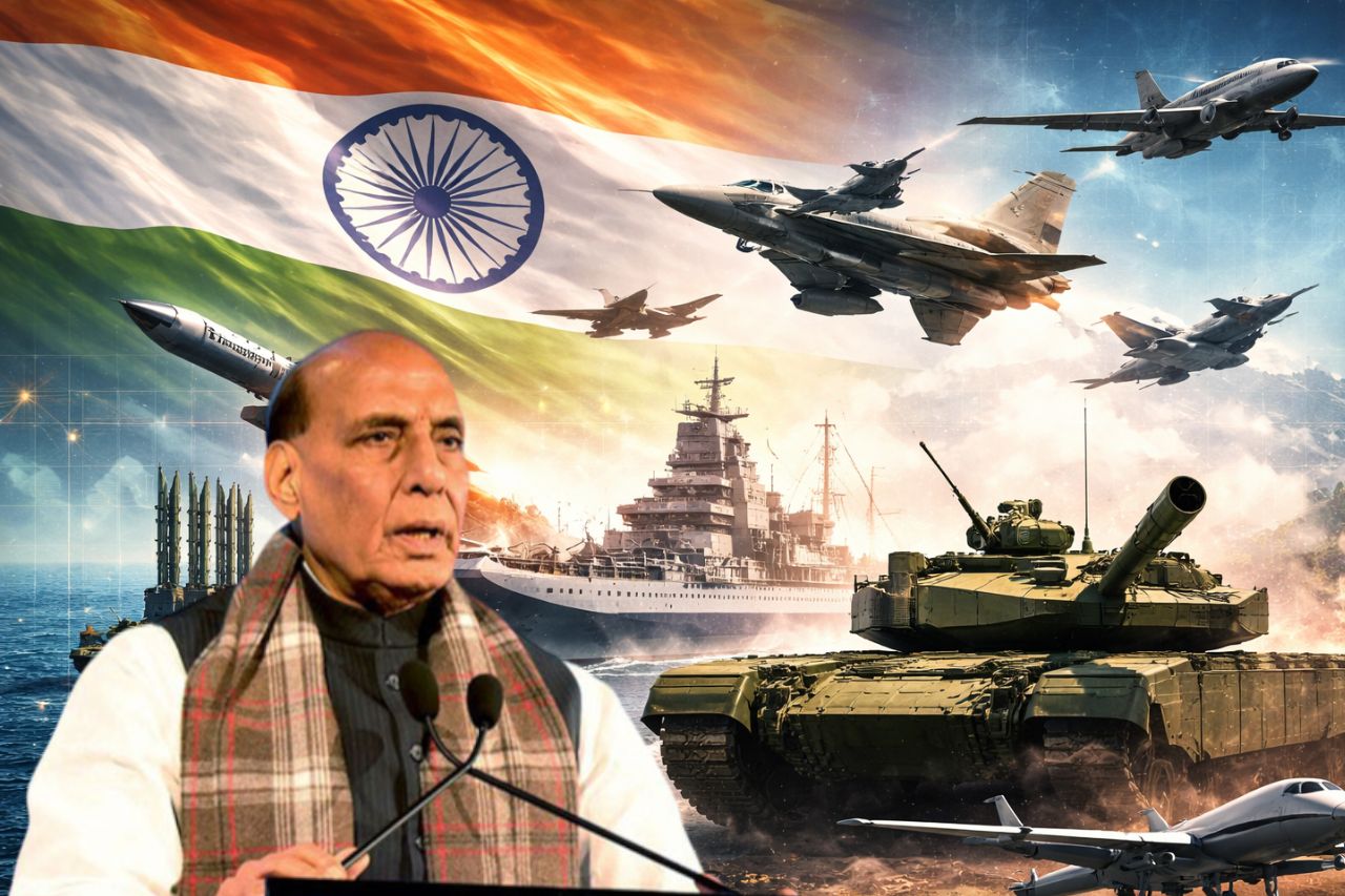 India DAP 2026, Rajnath Singh defence policy, India defence acquisition reform, Defence Acquisition Procedure 2026, Atmanirbhar defence India, Indian military modernisation, India defence industry reform.