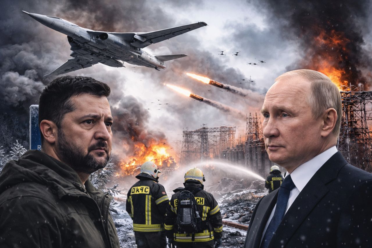 Ukraine Accuses Russia Of Air Operations Targeting Energy Infra, As Poland Stops Civilian Flights On Borders