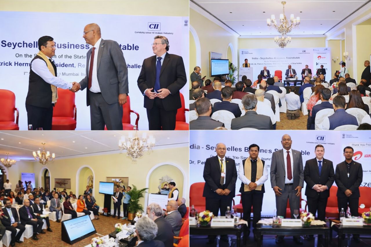 India–Seychelles Push Maritime Trade, Blue Economy At Mumbai Business Roundtable