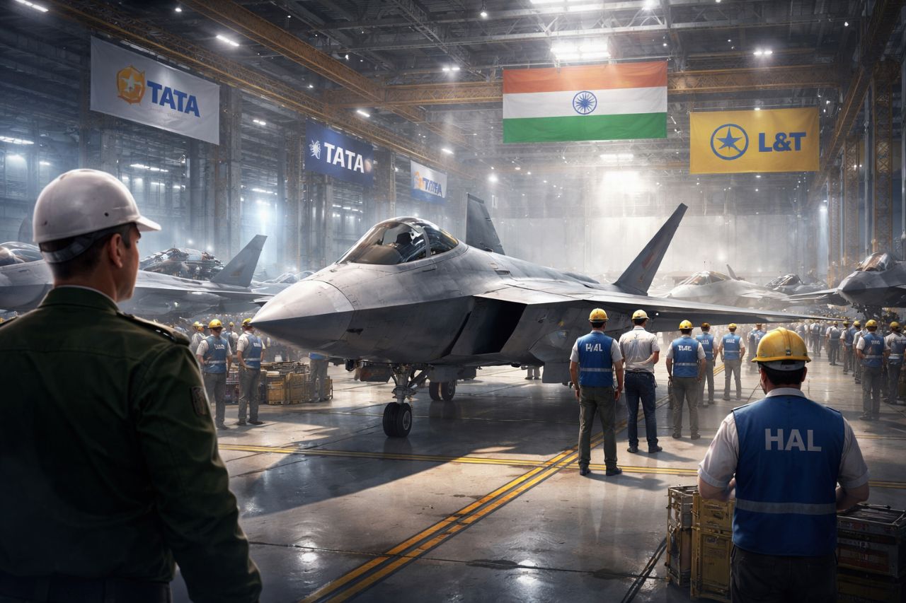 HAL Knocked Out Of AMCA Race As Private Consortia Advance In India’s Stealth Fighter Programme