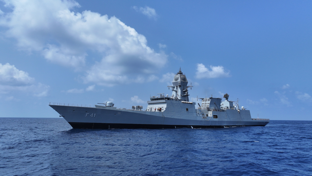 Nilgiri-Class Stealth Frigate Taragiri Set for Commissioning on April 3