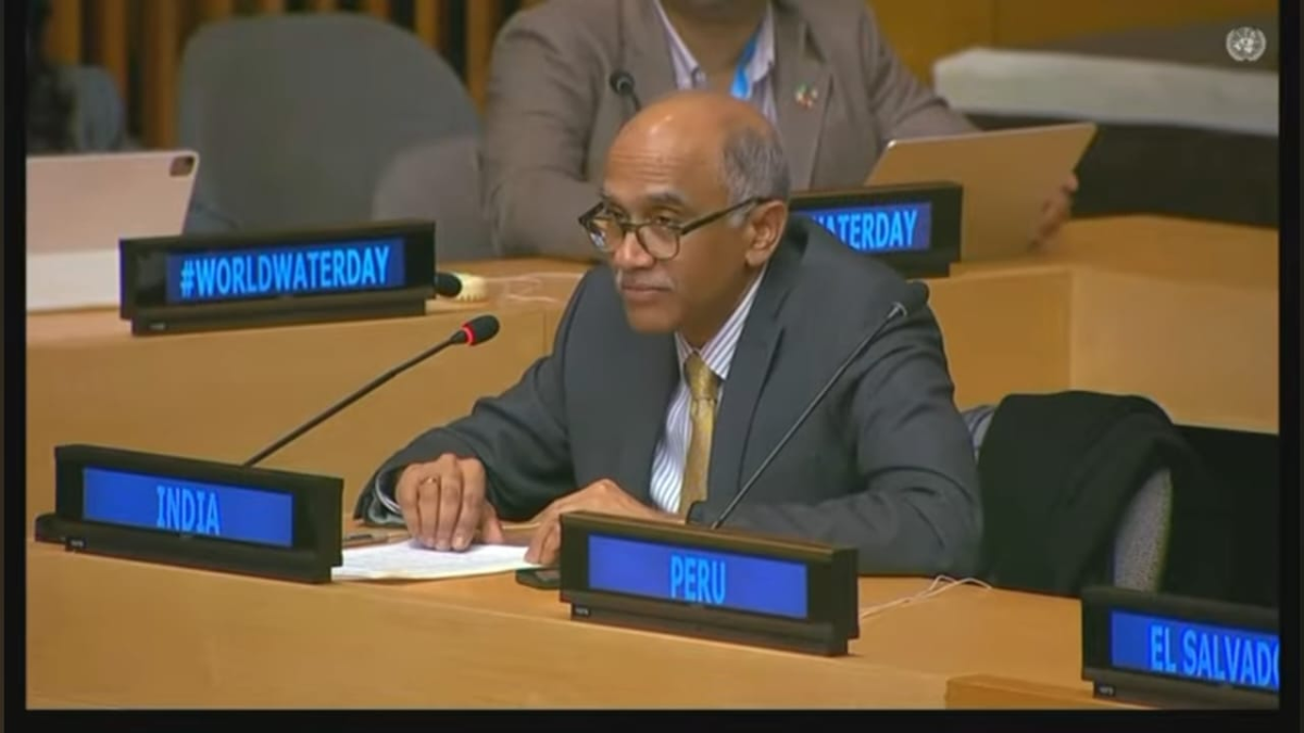 India Slams Pakistan at UN on World Water Day, Defends Indus Treaty Move