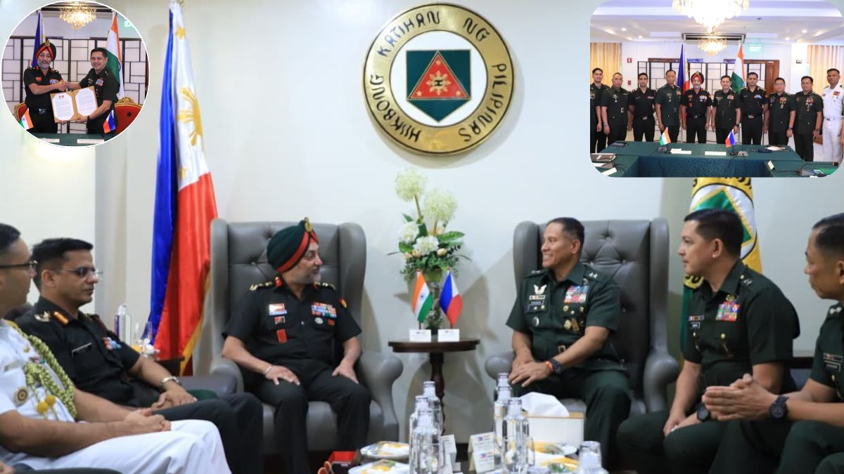 India, Philippines Hold Army Talks To Boost Defence Cooperation, Interoperability