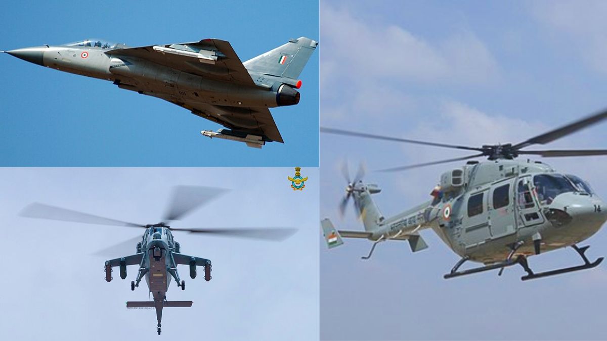 HAL Enjoys Strong Order Book Of 180 Tejas, 34 Dhruv, And 156 Prachand Aviation Platforms