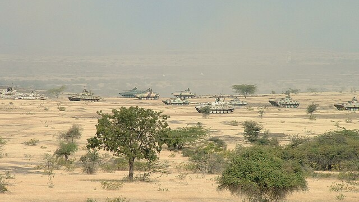 Pakistan-Facing Indian Army Command Exercises Mechanised Forces, Attack Choppers Integration