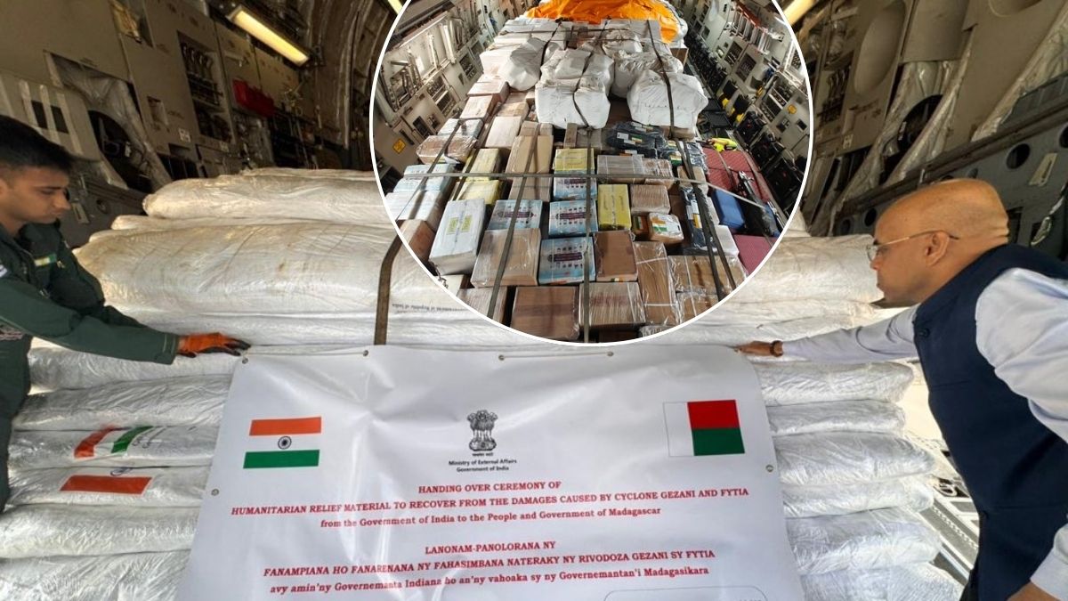 Medicines To Meals: India Sends 30 Tonnes Relief To Cyclone-Hit Madagascar, Reinforces Role as First Responder