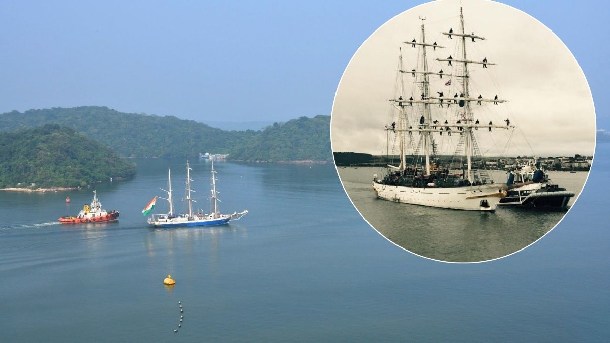 INS Tarangini Docks At Sri Lanka’s Trincomalee As Part Of Navy’s Endeavour To Build ‘Bridges Of Friendship’