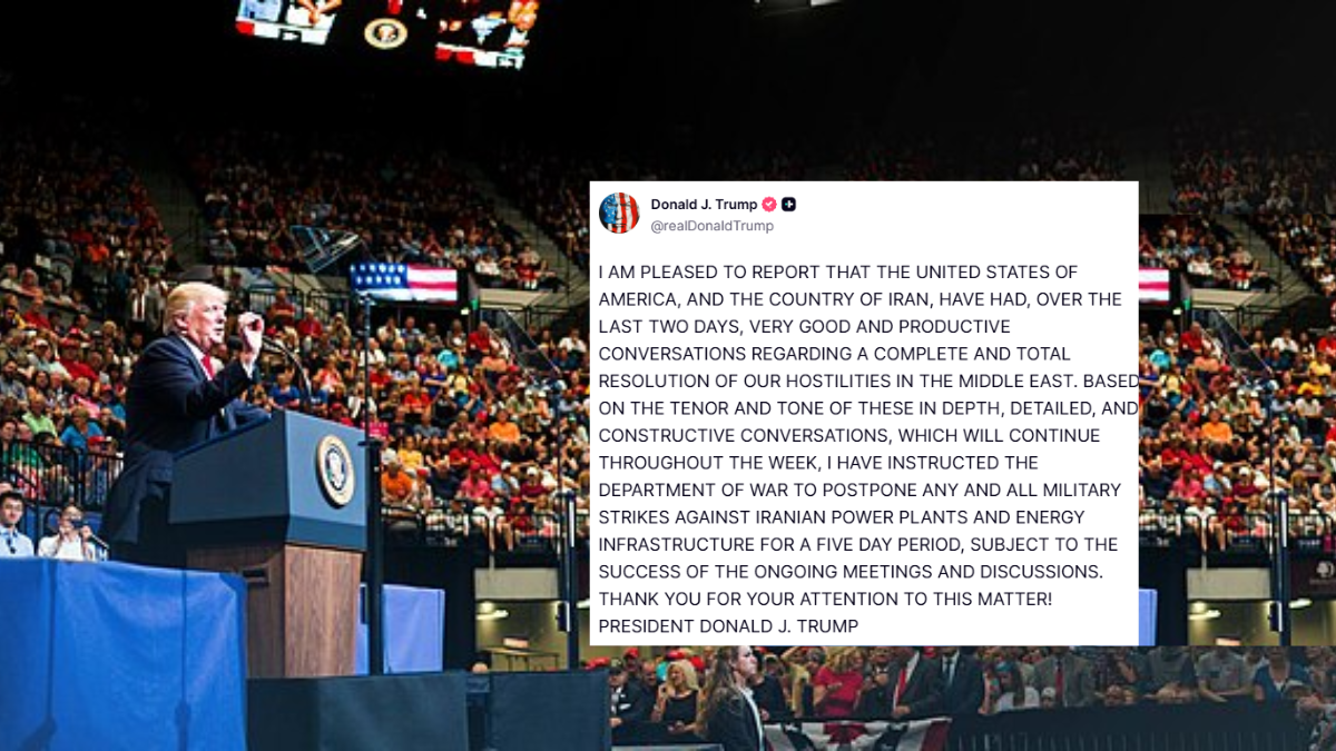 Trump Announces Five-Day Pause on Iran Strikes as Ceasefire Talks Begin; Iran denies negotiations are underway