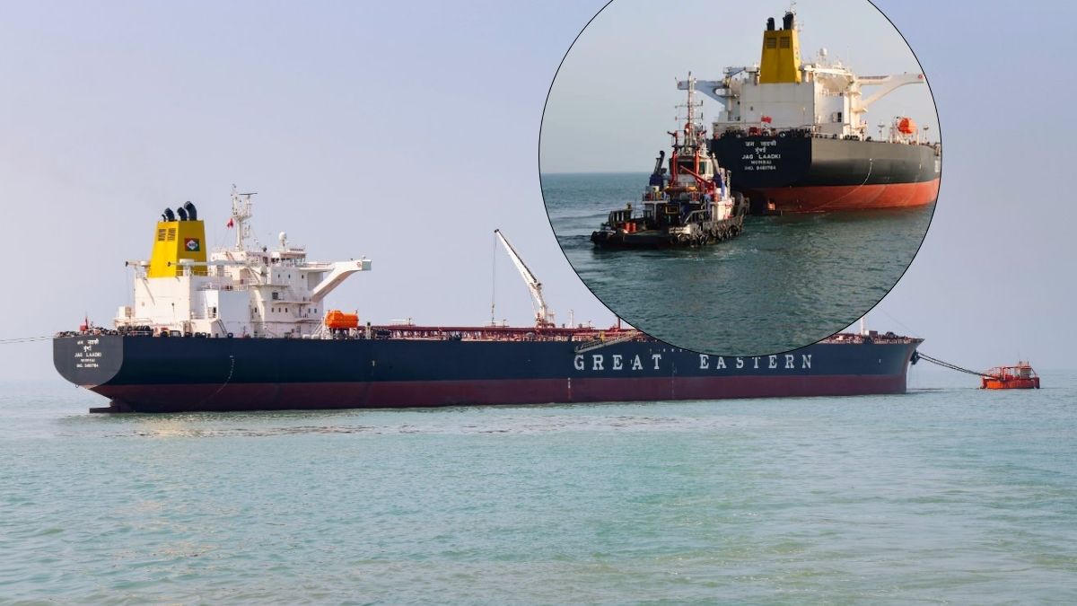 India Receives 80,886 MT Crude Oil As ‘Jag Laadki’ Docks At Adani Ports Mundra In Gujarat Despite Hormuz Risks