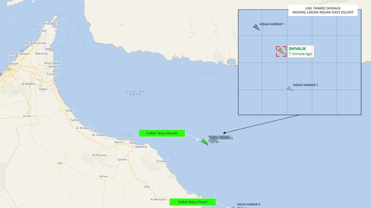 Three Naval Warships In Gulf To Escort India-Bound Cargo Vessels
