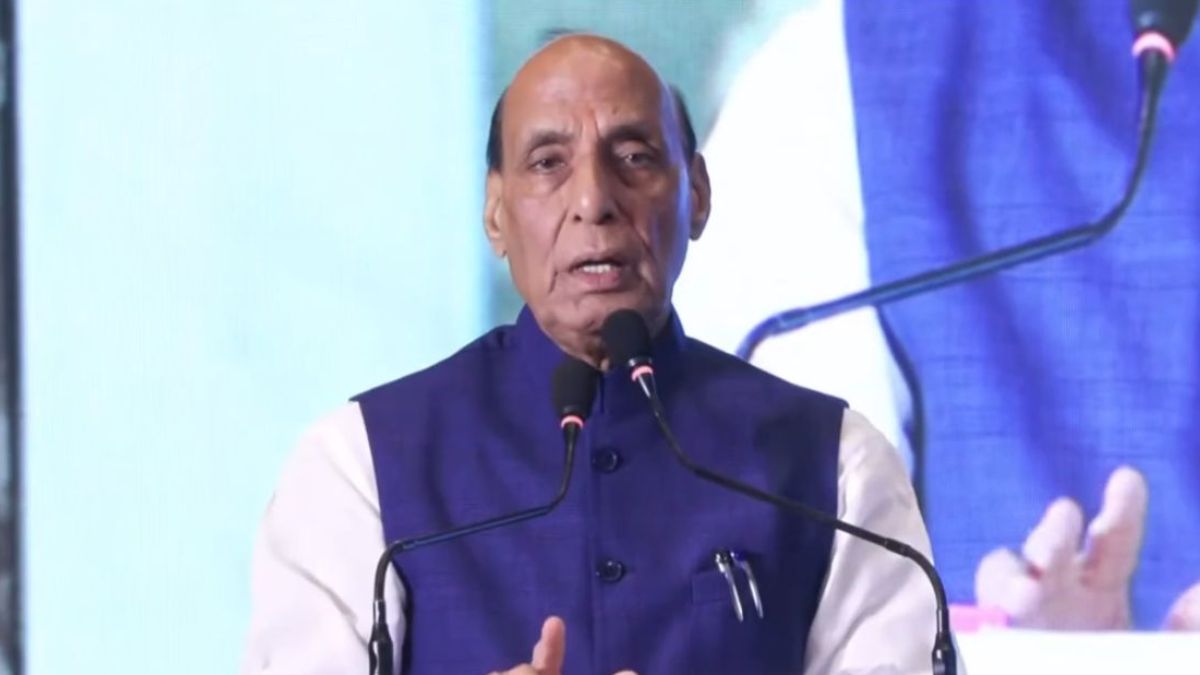 Rajnath Singh defence exports speech, Rajnath Singh Sagar Sankalp dialogue Kolkata, Rajnath Singh defence industry event India, Rajnath Singh maritime security speech India, India defence exports target statement Rajnath Singh, Rajnath Singh defence production announcement